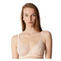 Maison Lejaby Womens G11836 Mandala Triangle Bra - Pink Elastane - Size 32D