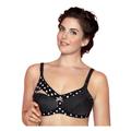 Anita Womens 5034 Maternity Polka Dot Padded Nursing Bra - Black - Size 32F