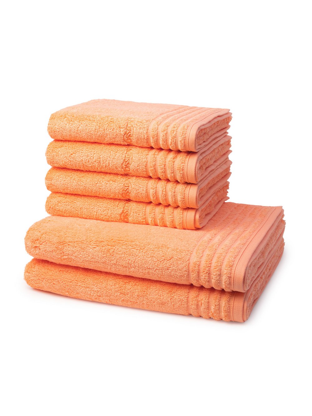 Vossen Handtuchset 6-teilig Damen orange, ONE SIZE Image