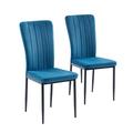 BAÏTA Poppy 2 Stühle, blau, L56.5cm