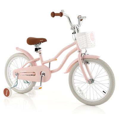 Costway Children Bicycle with Front Handbrake and ...