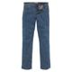 Gerade Jeans WRANGLER "Texas" Gr. 34, Länge 32, blau (vintage stone wash) Herren Jeans Regular Fit