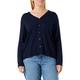 ONLY CARMAKOMA Women's CARLADY LS Cardigan KNT Strickjacke, Maritime Blue, 48