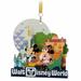 Disney Accents | Disney Parks Walt Disney World Mickey And Minnie Diorama Tree Ornament | Color: Blue/Green | Size: Os