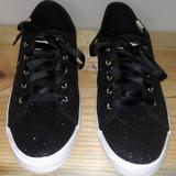 Kate Spade Shoes | Keds Kate Spade Black Glitter Sneakers-Size 5m | Color: Black | Size: 5m