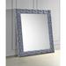 A&J Homes Studio Accent Mirror, Crystal in Gray | 74.5 H x 54.6 W x 7.4 D in | Wayfair ZD-24WF2A3J7GRY