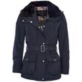 Women's Barbour International Outlaw Waterproof Jacket - Navy