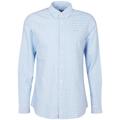 Men's Barbour Gingham Oxtown Tailored Shirt - Sky Blue