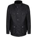 Men's Barbour International Lightweight Duke Waxed Jacket - Black