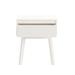 George Oliver Lievin Solid Wood Nightstand Wood in White | 22.5 H x 19.75 W x 17.5 D in | Wayfair 7E1F2BB87E674EDF977CF2352373743D