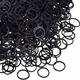 zttd black rubber band hairdressing hairdressing rubber band hairdressing shop studio hair binding small rubber band natural rubber