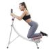 OUKANING Ab Exercise Abdominal Foldable Abdominal Cruncher Trainer Machine Sit Up Bench Fitness Equipment LED Monitor