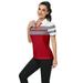 SCODI Women s Golf Shirts Short Sleeve Collared Polo Shirt Moisture Wicking Lady Golf Apparel Print Tennis Sport T Shirt
