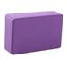 Yoga Block Supportive Latex-Free EVA Foam Soft Non - Slip Surface for General Fitness Pilates Stretching and Meditation Purple-180g Purple-180gï¼ŒG13384