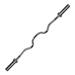 Valor Fitness EZ Curl Triceps Bar -28mm Streel Knurled Hand Grip for Arm Curls and Upper Body Workout