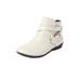 Women's The Bronte Bootie by Comfortview in Winter White (Size 9 M)