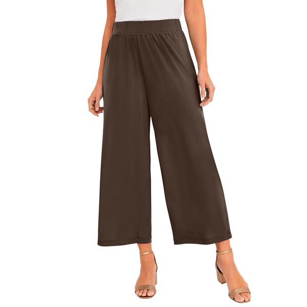 plus-size-womens-knit-wide-leg-crop-pant-by-the-london-collection-in-chocolate--size-20--pants/