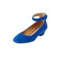 Wide Width Women's The Pixie Pump by Comfortview in Dark Sapphire (Size 10 1/2 W)