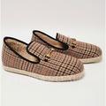Gucci Shoes | Gucci Men's Fria Tweed Horsebit Loafer Shoes Size 10. Unused Gift, Never Worn! | Color: Brown/Tan | Size: 10