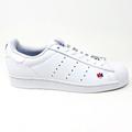 Adidas Shoes | Adidas Originals Superstar Pure Cloud White Mens Leather Casual Sneakers Fz2153 | Color: White | Size: Various
