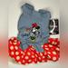 Disney Dog | New Minnie Mouse Dress | Color: Blue/Red | Size: X Small