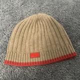 Coach Accessories | Coach Ribbed Knit Hat | Color: Orange/Tan | Size: Os
