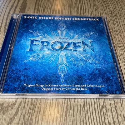 Disney Media | Frozen 2-Disc Deluxe Edition Soundtrack Cd | Color: Blue/White | Size: Os