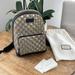 Gucci Bags | Gucci Small Gg Supreme Backpack | Color: Black/Gold | Size: Os