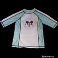 Disney Swim | Disney Kid's Mickey Swim Top Size 5/6 | Color: Green/White | Size: 5/6