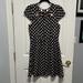 Anthropologie Dresses | Anthropologie Maeve Black And White Nicola Polka Dot Cutout Dress Size 6 | Color: Black/White | Size: 6