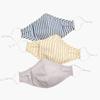 Madewell Accessories | Madewell Three-Pack Adjustable Face Masks | Color: Blue/Yellow | Size: Os
