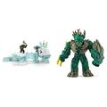 Schleich 42497 Angriff auf die Eisfestung, für Kinder ab 7-12 Jahren, ELDRADOR Creatures - Spielset & 70151 Dschungelherrscher, für Kinder ab 7-12 Jahren, ELDRADOR Creatures - Spielfigur