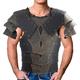 Warrior ,Deluxe Me| Warrior Knight Leather Harness Shoulder Pauldrons Vintage Battle Breastplate KOT-au