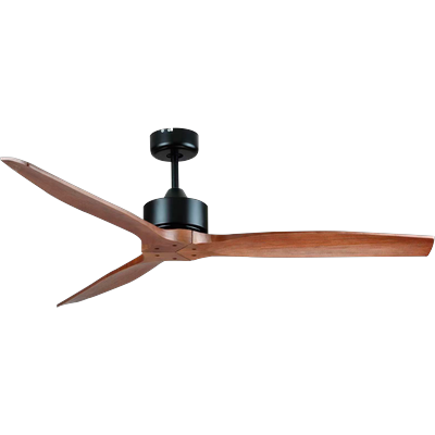 Deckenventilator SONNENKÖNIG "Livorno, Leistung 70W, laufruhig, 1 / 2 / 4 h Timer, 4800 m³/h", schwarz, B:123cm H:33,5cm T:123cm, Ventilatoren, Fernbedienung, 3 Stufen