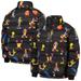 Men's Freeze Max Black Looney Tunes Raglan Full-Zip Puffer Jacket