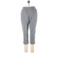 Woman Within Casual Pants - High Rise: Gray Bottoms - Women's Size 18 Petite