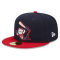 Men's New Era Navy/Red Clearwater Threshers Marvel x Minor League 59FIFTY Fitted Hat