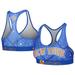 Women's Ethika Blue New York Knicks Racerback Sports Bra