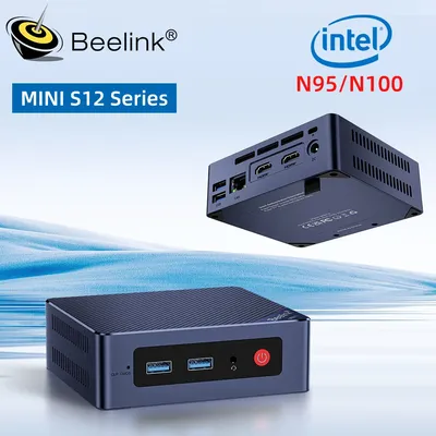 Beelink-Mini PC S12 Pro Intel N100 16 Go 512 Go Intel 12e Isabel N95 8 Go 256 Go Mini