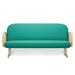 Latitude Run® Stretched Sofa Futon Cover Zipped Elastic Couch Bed Slipcover Furniture Protector in Green | 6 H x 60 W x 80 D in | Wayfair