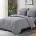 Dakota Fields Alsager Microfiber 7 Piece Comforter Set Microfiber in Gray | Queen | Wayfair 1491BBD1541E4A89BC75CFB20B80FF32