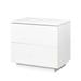 Ivy Bronx Cassandria Manufactured Wood Nightstand Wood in White | 19.69 H x 21.65 W x 14.57 D in | Wayfair 16ABCCE477434733B6CB928BE46507FF