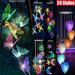Solar Wind Chime Light - Solar Wind Chimes Outdoor Decoration Lights with IP65 Waterproof LED Wind Chime Solar Light for Garden Patio Holiday Deco Gift-Lantern