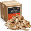 Camerons Products Wood Smoker Chips - Oak ~ Approx. 5 Pound Box 420 cu. in. - 100% Natural Course Cut Wood Smoking and Barbecue Chip