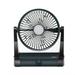 Tuphregyow Fan For Office Camping Fan With Led Lantern 10000Mah 8.9-Inch Rechargeable Outdoor Tent Fan 180Â°Head Rotation Stepless Speed And Quiet Battery Operated Usb Fan For Picnic