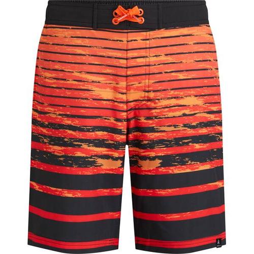 FIREFLY Kinder Badeshorts STRP7 Naveen, Größe 140 in ORANGE DARK/BLACK