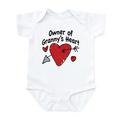 CafePress - OWNER OF GRANNY s HEART Infant Bodysuit - Baby Light Bodysuit Size Newborn - 24 Months
