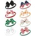 Hudson Baby Infant Girl Cotton and Synthetic Headbands First Holidays 0-24 Months