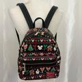 Disney Bags | Disney Parks Christmas Holiday Food Icons Snack Mini Loungefly Backpack 2019 | Color: Black/Red | Size: Mini