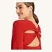 J. Crew Dresses | J.Crew Dress - Twist-Back Merino Wool Sweater-Dress | Color: Red | Size: M